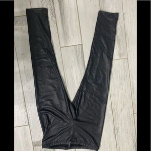 Womens faux leather pants
